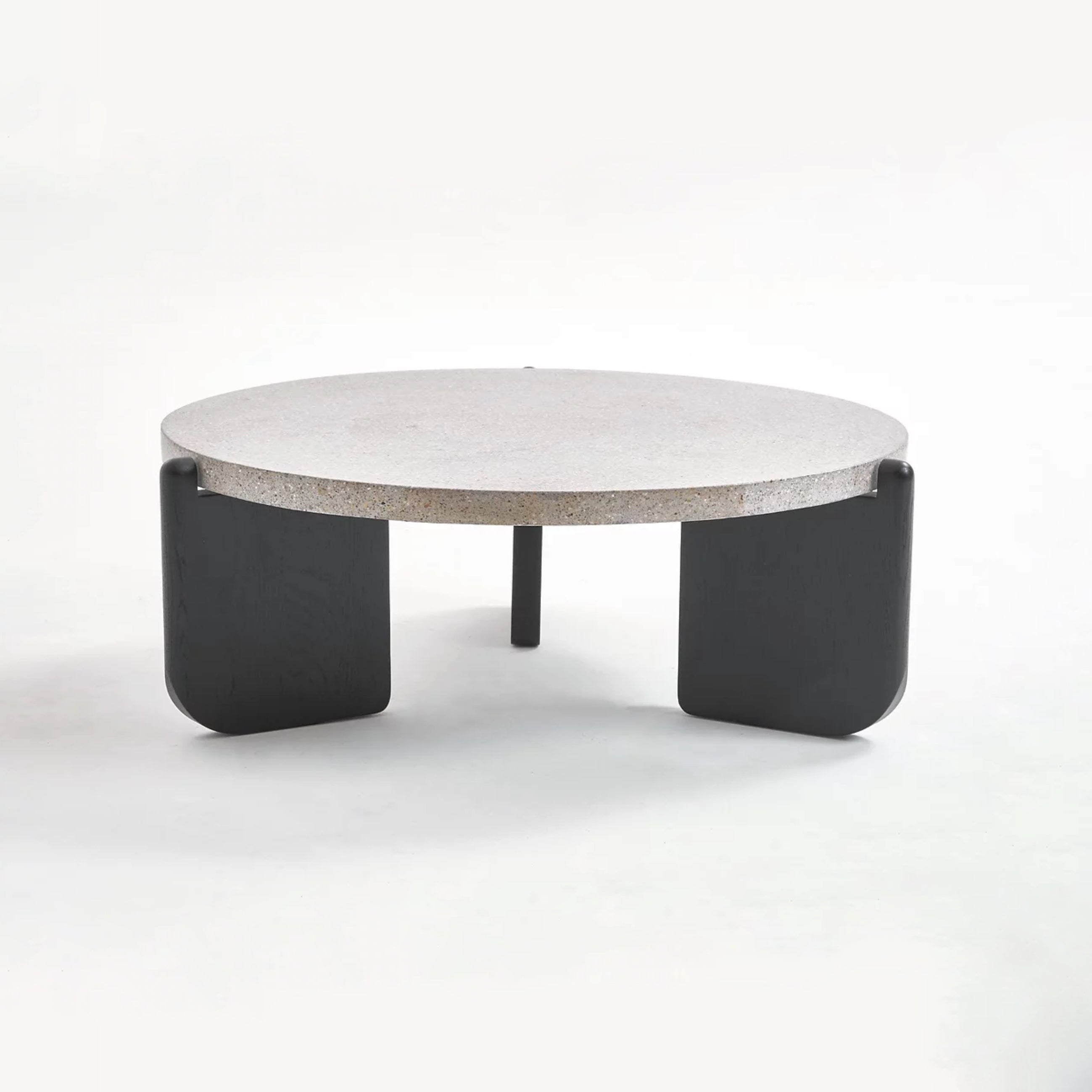 SKETCH Native Coffee Table - Grey Terrazzo & Black – Rodwell and Astor