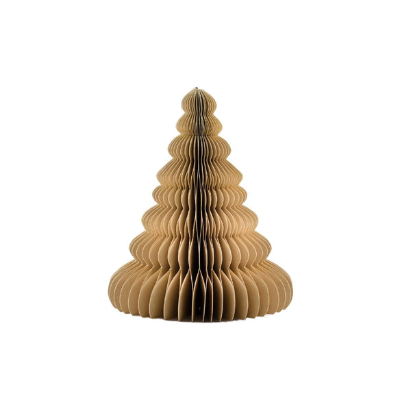 Nordic Rooms Standing Christmas Tree - 15cm - Flaxseed