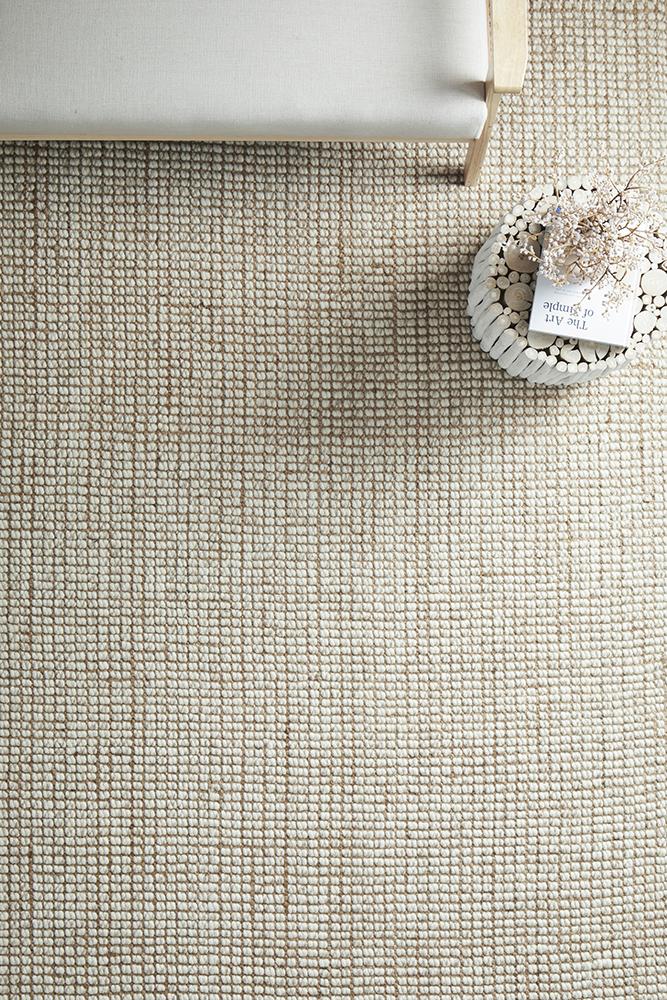 Arabella Wool and Jute Rug - Natural