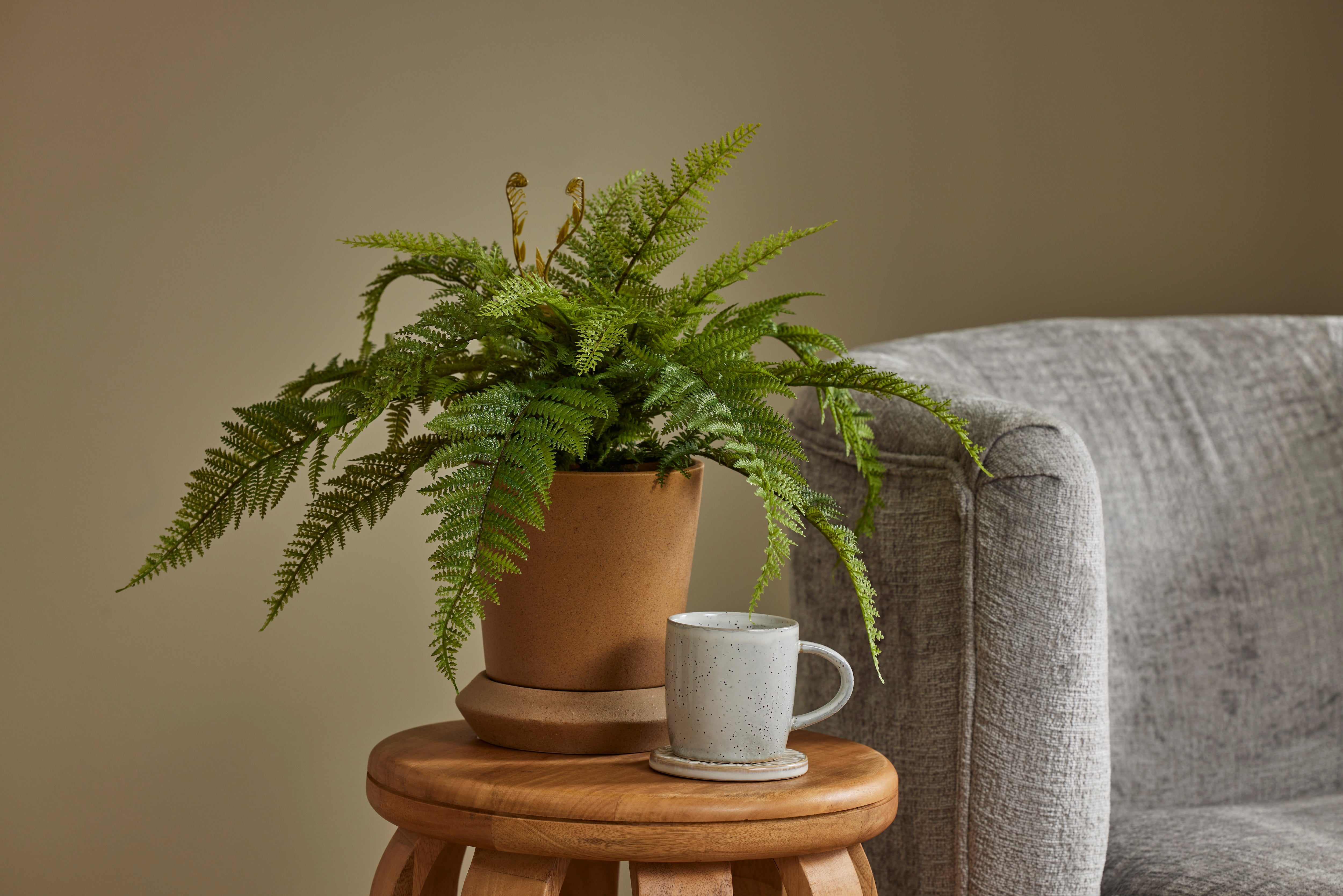 Amelie Armchair - Silver Grey Chenille