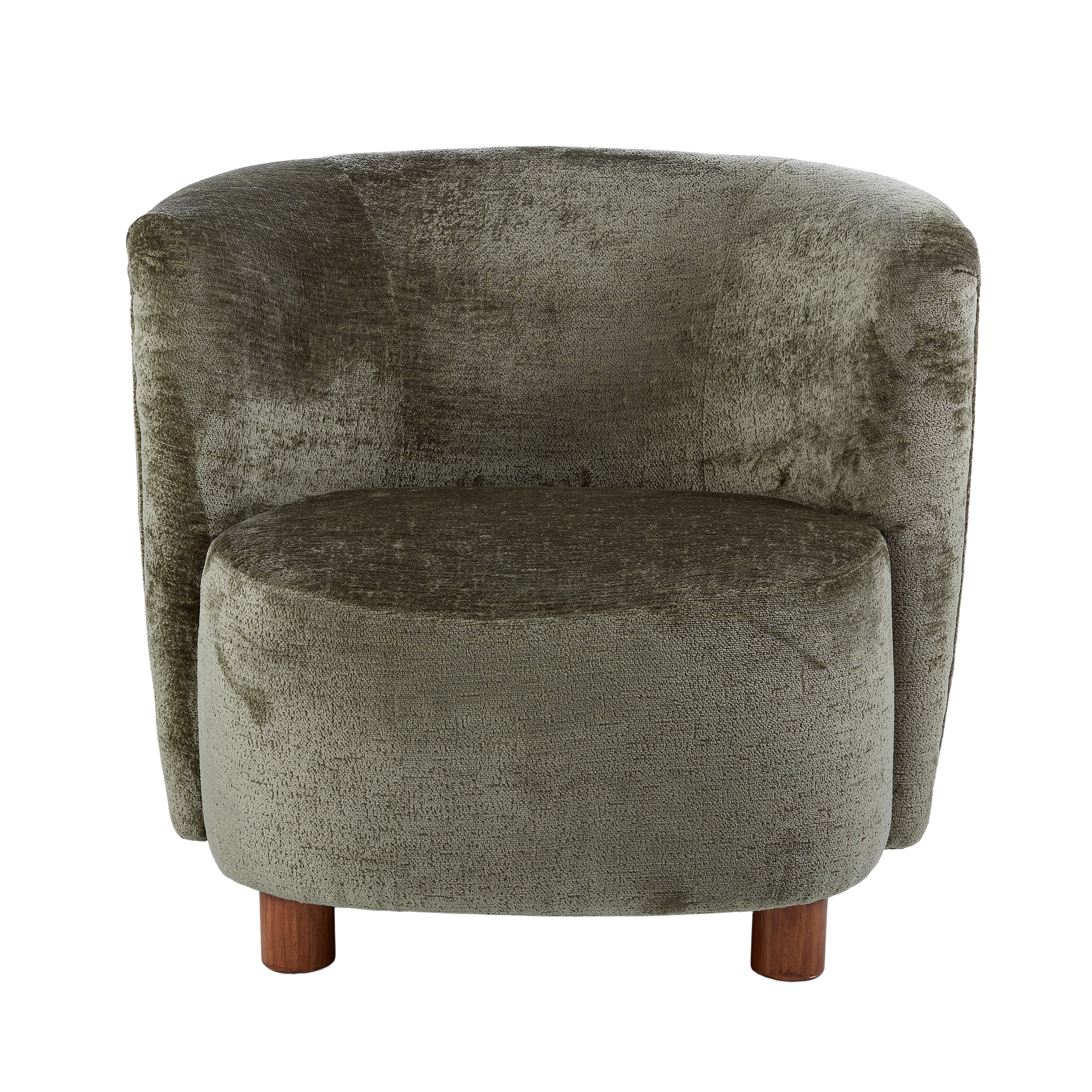 Amelie Armchair - Olive Chenille