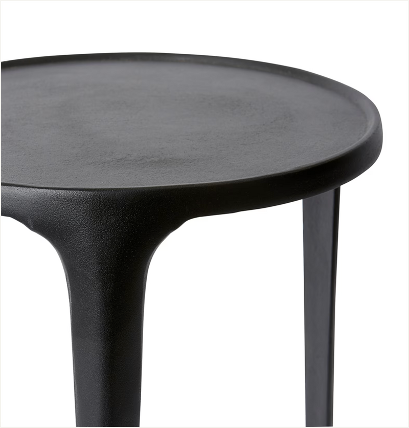 Ancona Side Table - Black - 46cm