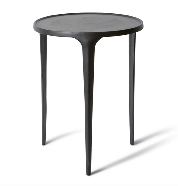 Ancona Side Table - Black - 50cm Rodwell and Astor