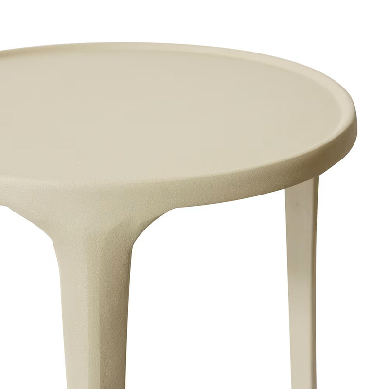 Ancona Side Table - Beige - 46cm Rodwell & Astor