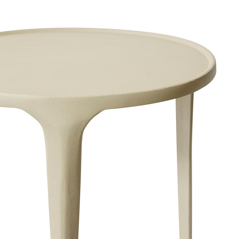 Azure Side Table - Beige - 41cm Rodwell & Astor