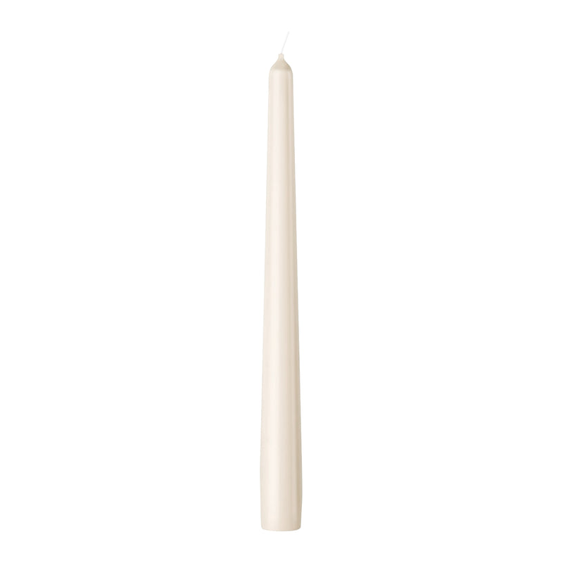 Bolsius Tapered Candle - Box 4 - 24.5cm - White