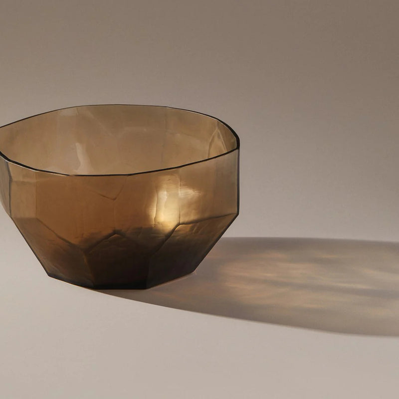 Dewy Geometric Glas Bowl Rodwell & Astor