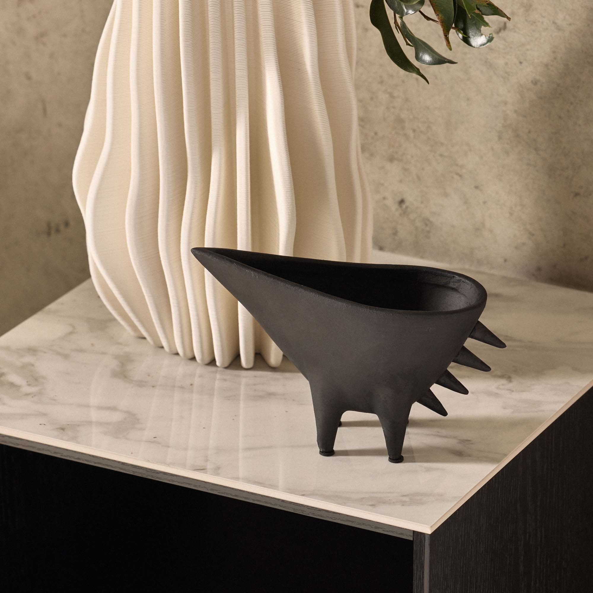 Kenzi Ceramic Vessel - Black