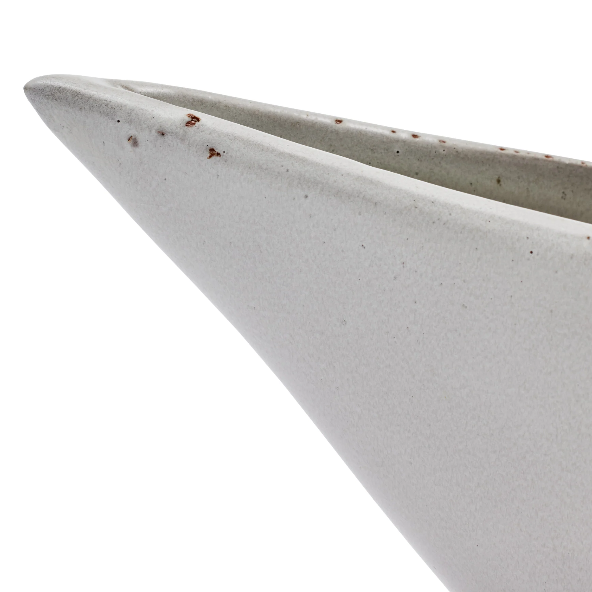 Kenzi Ceramic Vessel - White