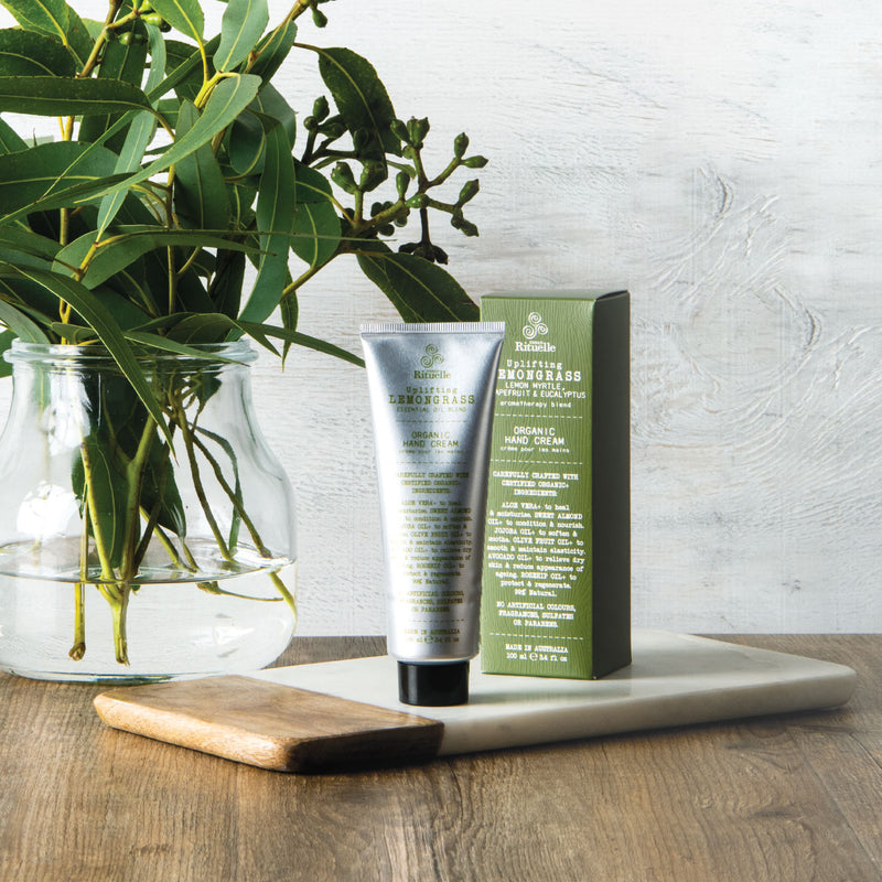 Urban Rituelle Lemongrass, Lemon Myrtle, Grapefruit & Eucalyptus | Organic Hand Cream | 100ml