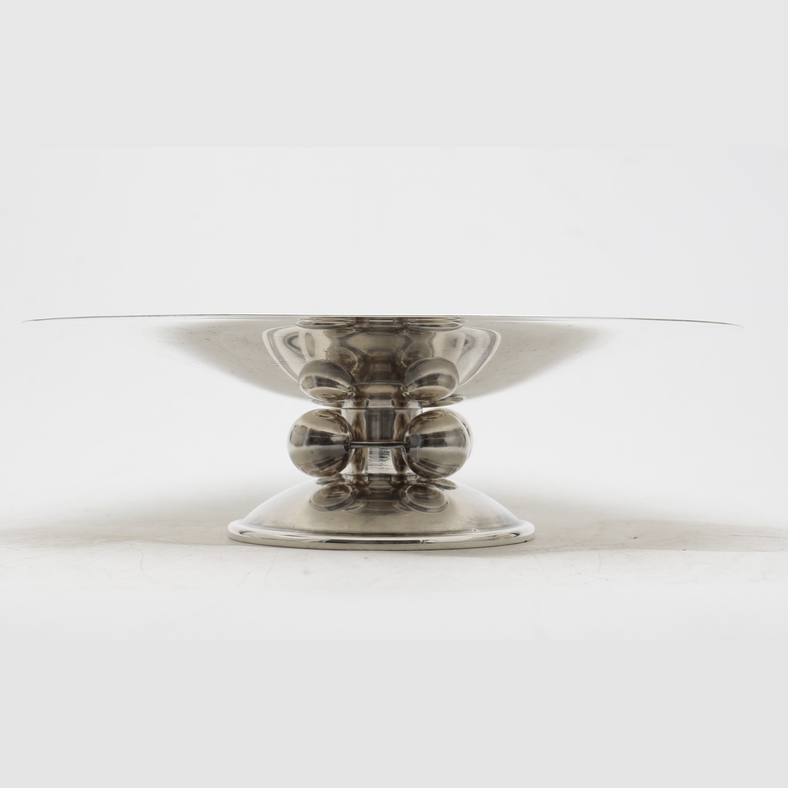 1930s Art Deco "Normandie" Fruit Bowl by Luc Lanel for Christofle