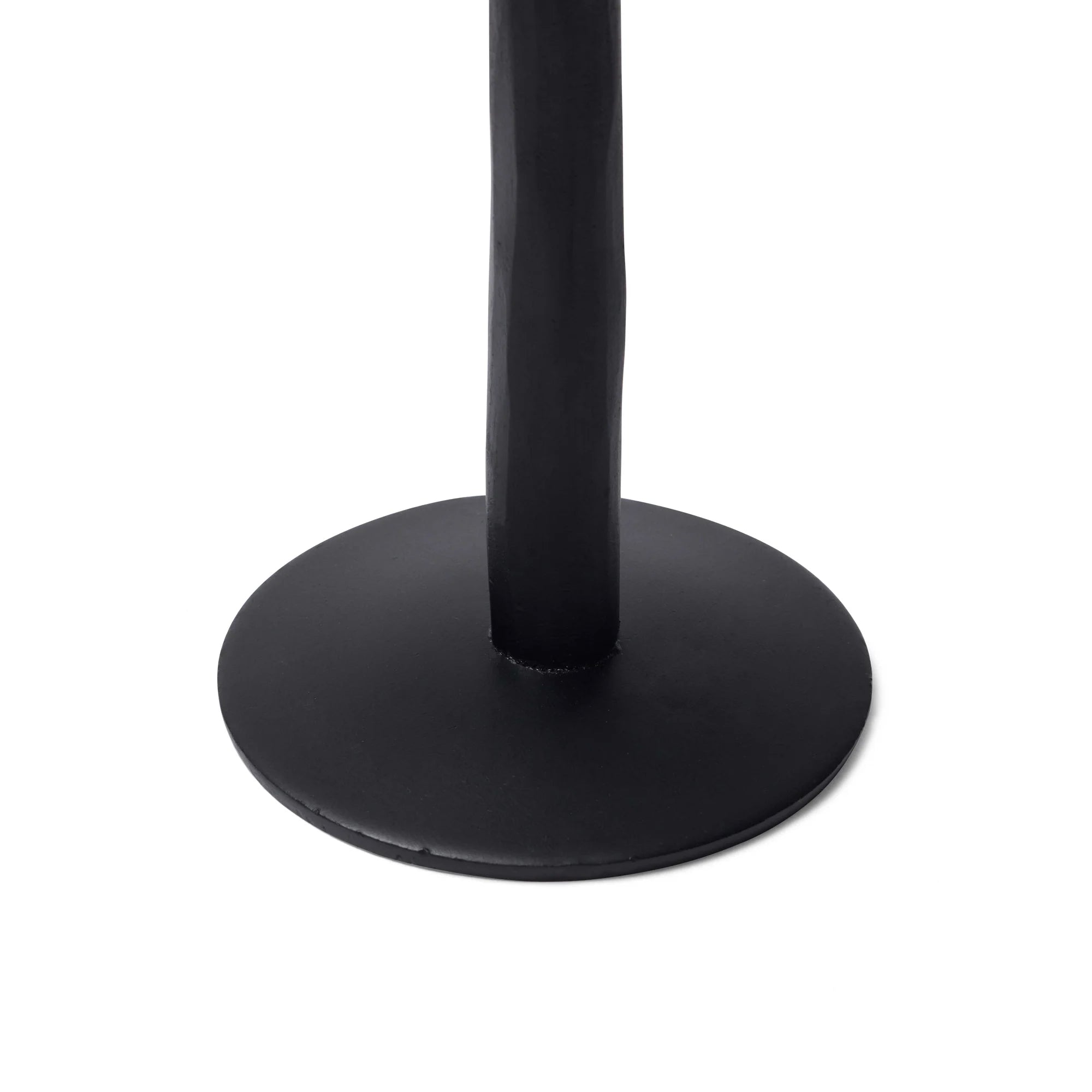 Nilsa Black Metal Candle Holder - Large