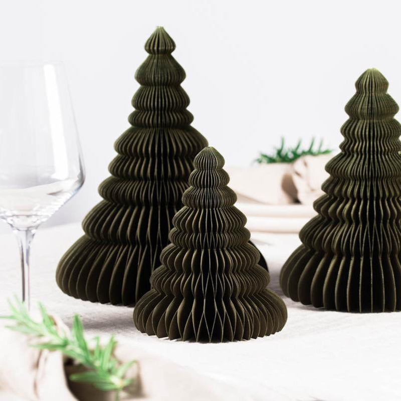 Nordic Rooms Standing Christmas Tree Collection - Olive Green