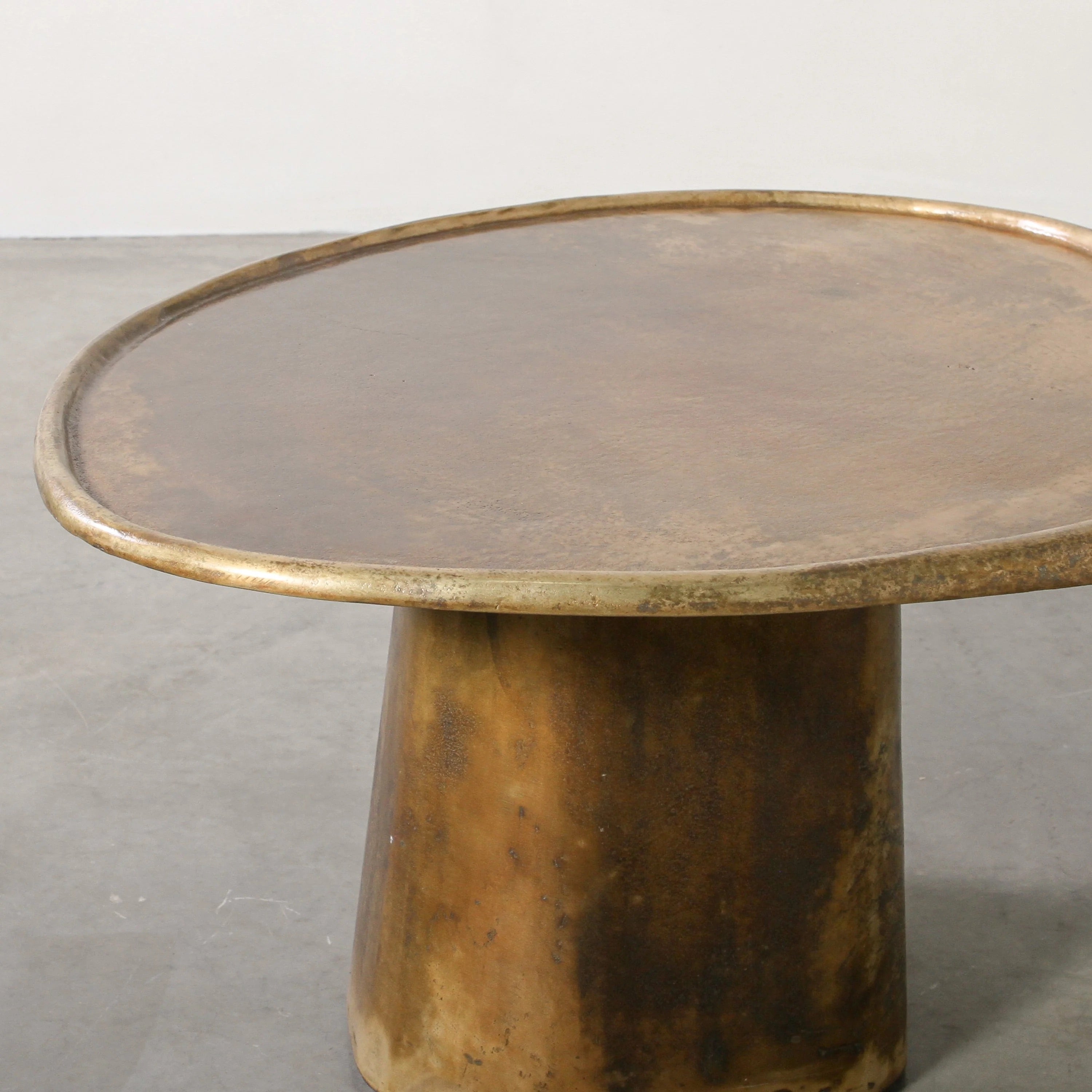 Wren Coffee Table - Small Vintage Brass