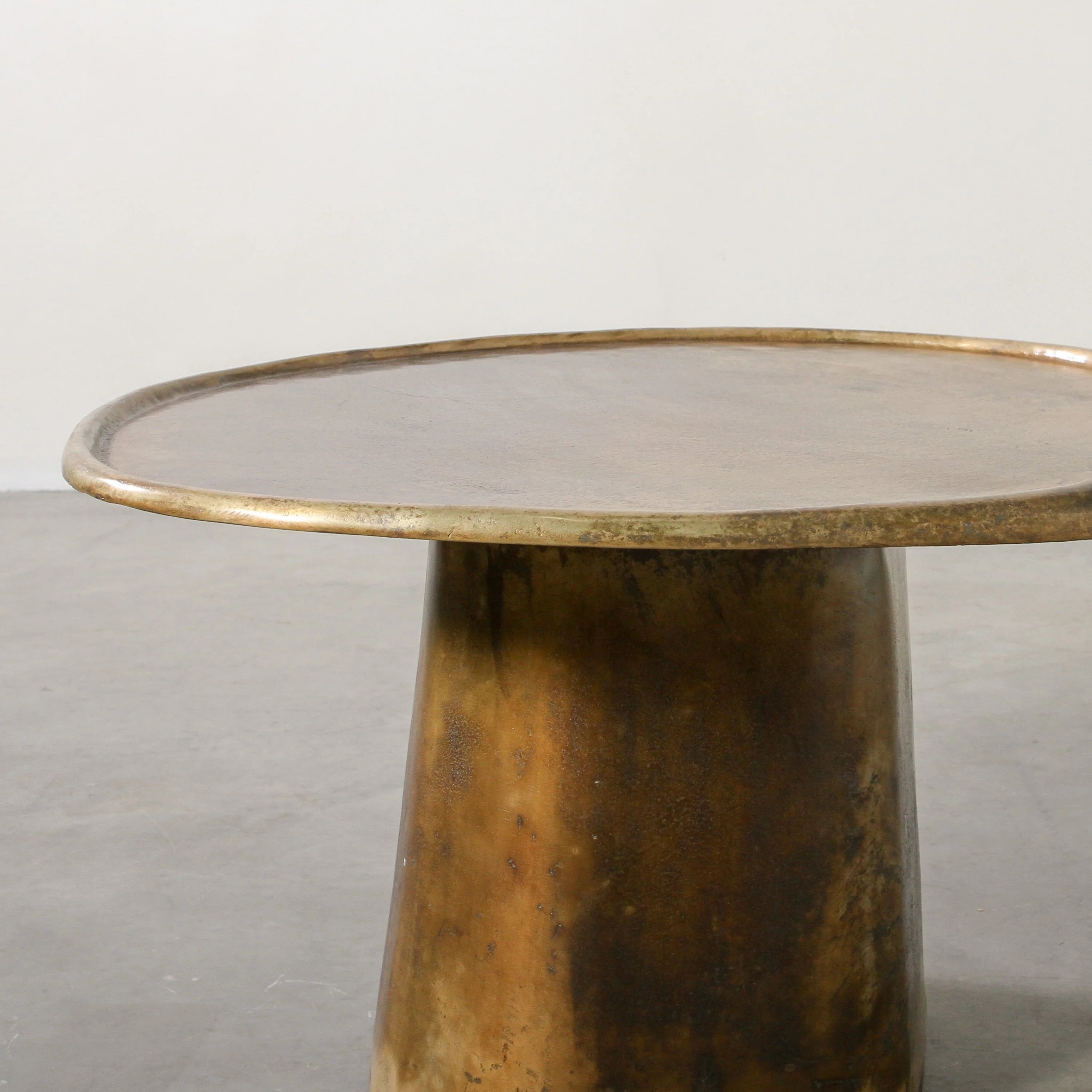 Wren Coffee Table - Small Vintage Brass