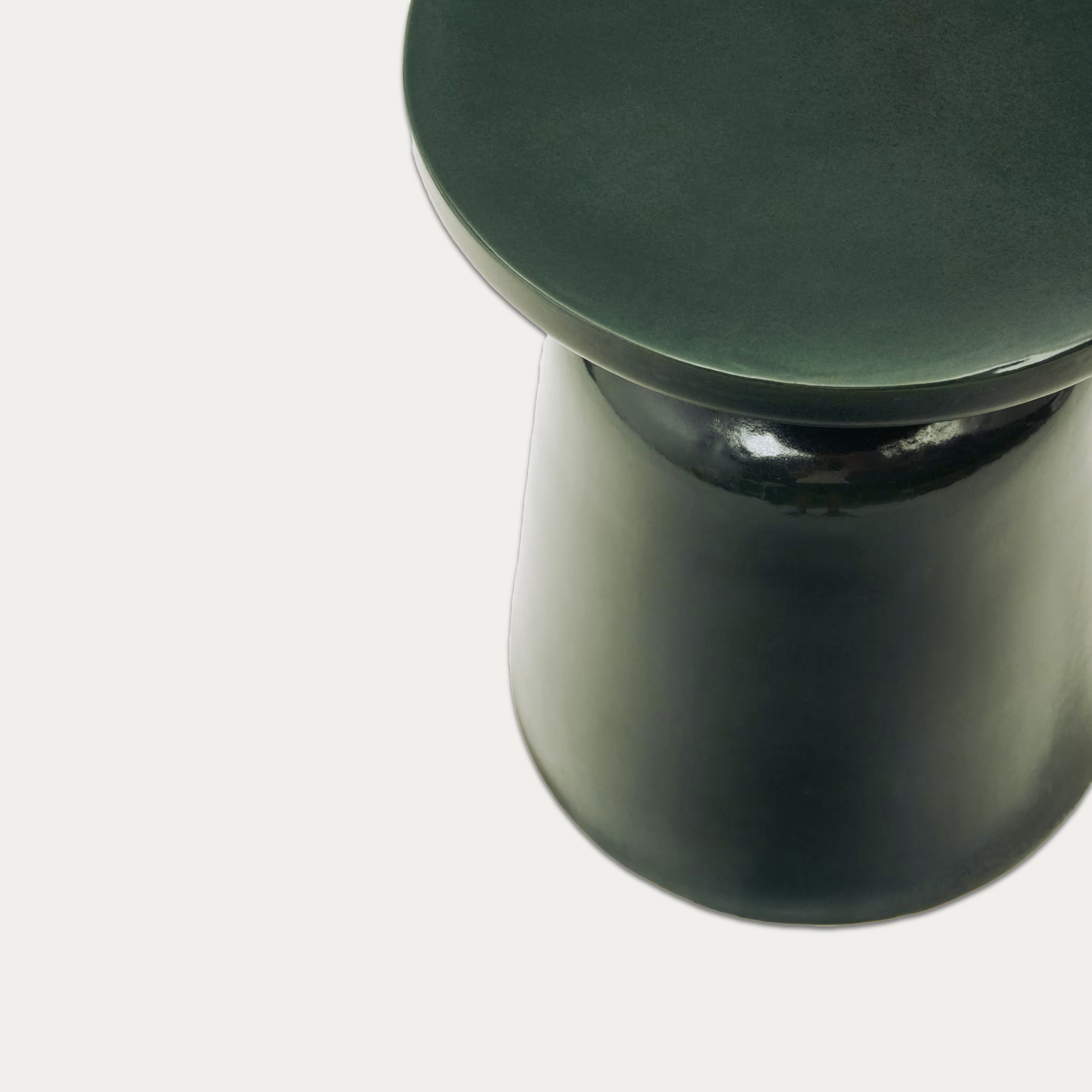 Ystad Emerald Green Ceramic Side Table