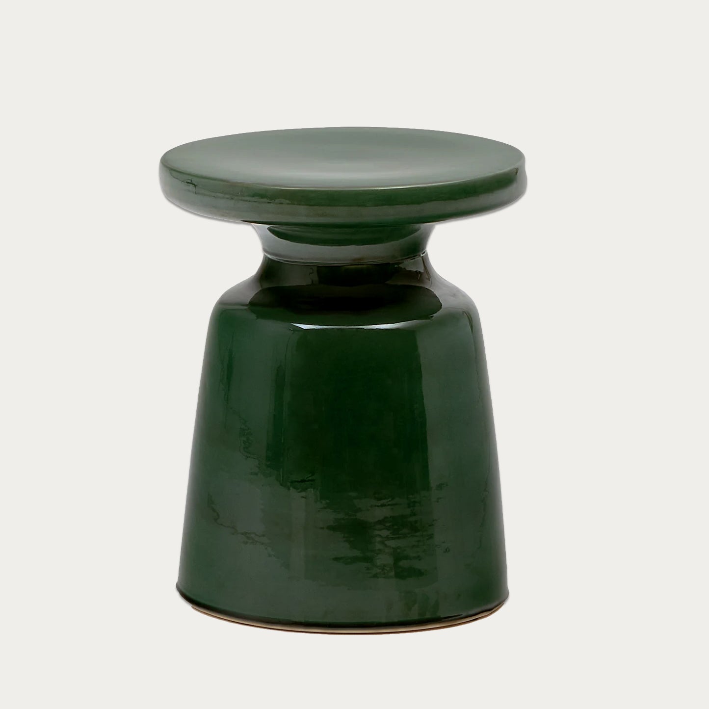 Ystad Emerald Green Ceramic Side Table