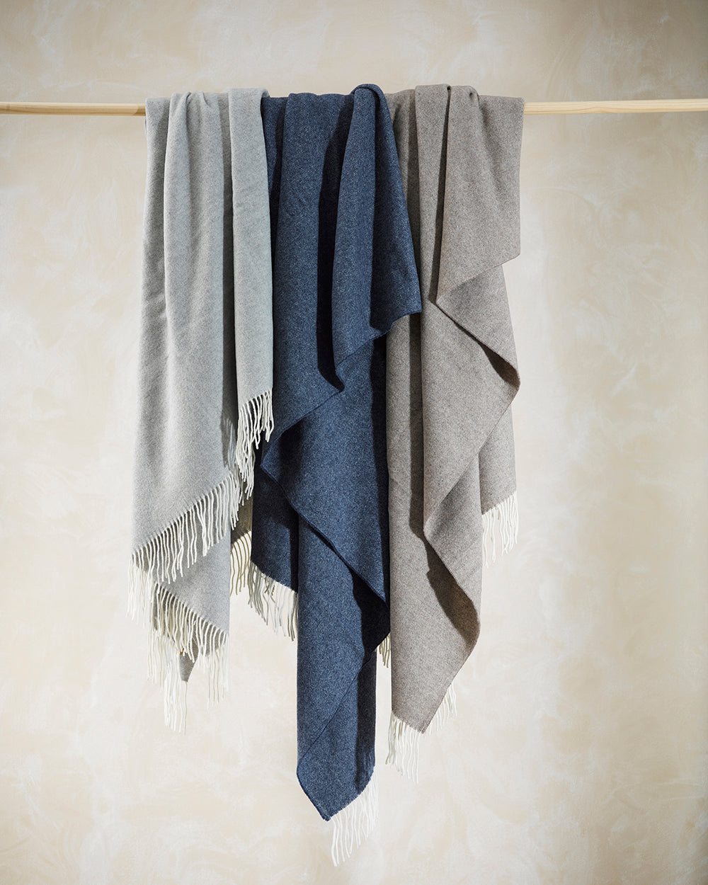 BAYA Bambina Merino Wool & Cashmere Throw 