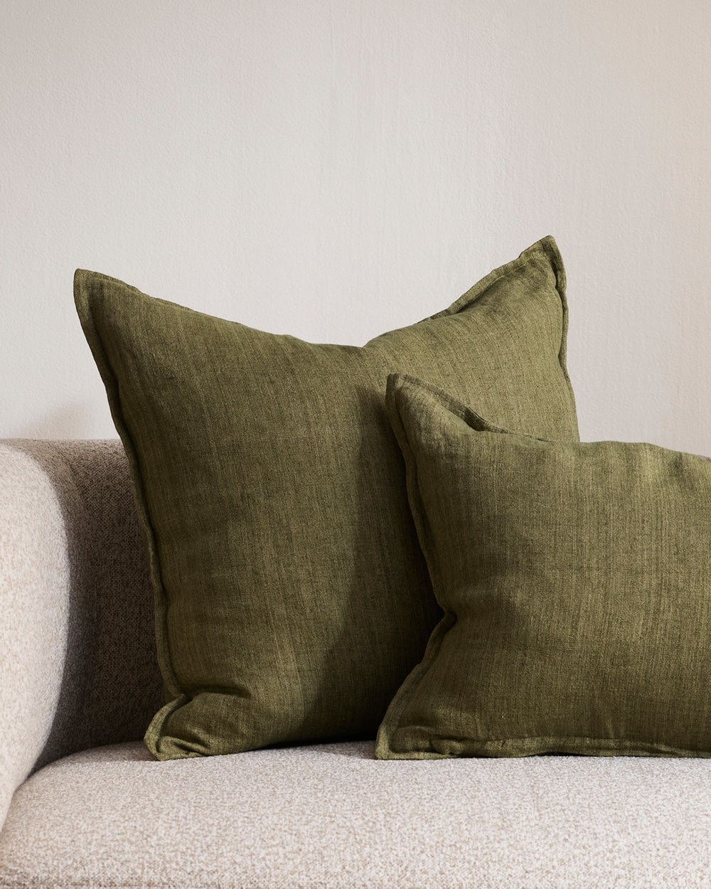 BAYA Cassia Cushion - Military - 55 x 55cm Rodwell and astor