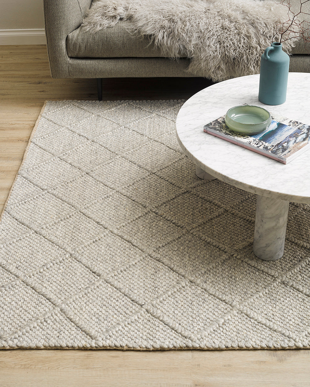 Dakota Floor Rug - Silver Birch Rodwell and Astor Brunswick 