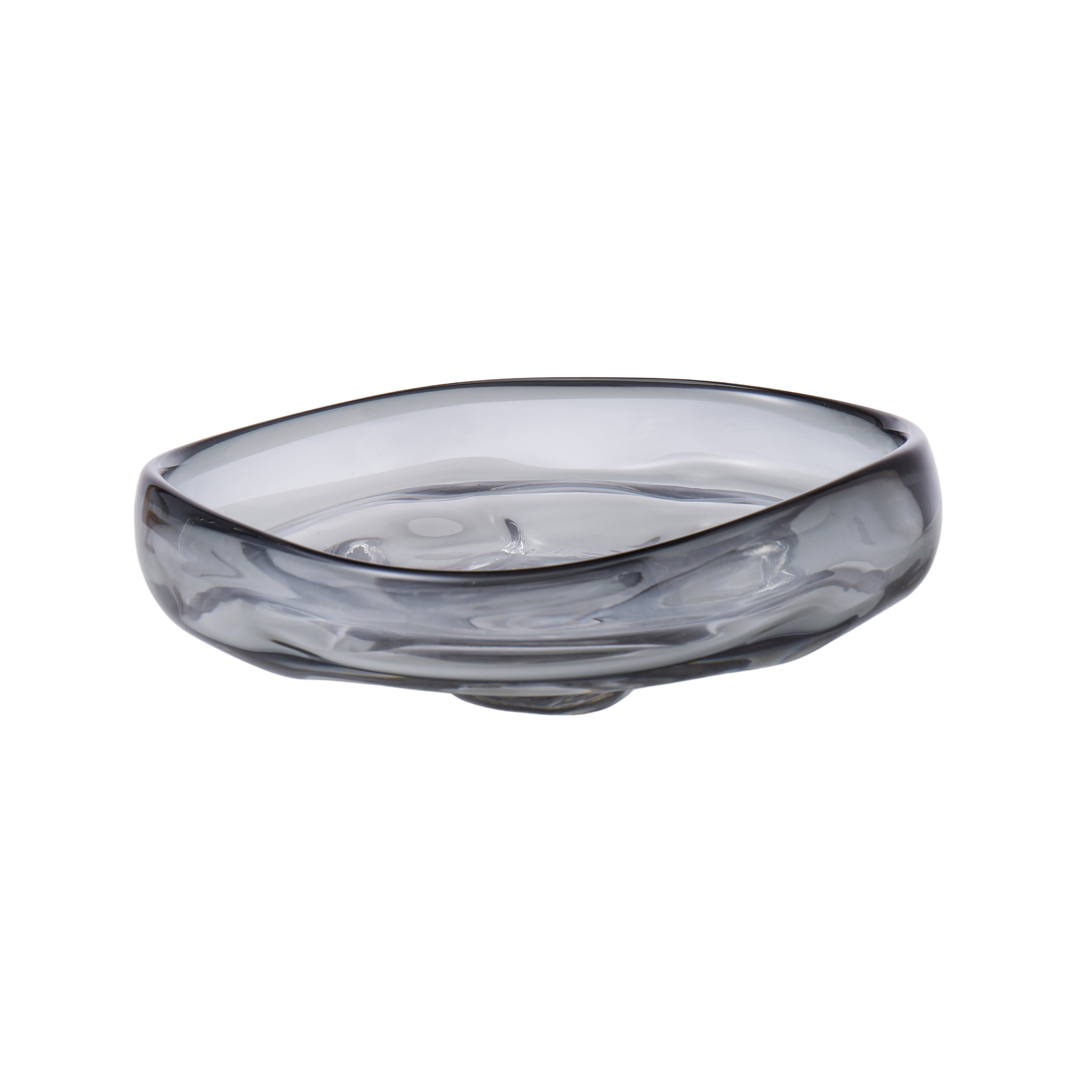 Grand Designs Organic Shape Shallow Bowl - Smoke - Small