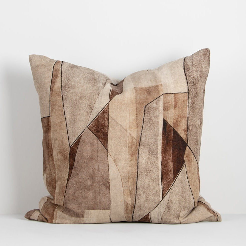 BAYA Grove Cushion - Brick at Rodwell and Astor