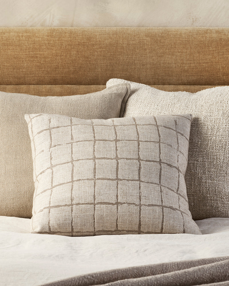 Harrison Cushion - Taupe 55 x 55cm