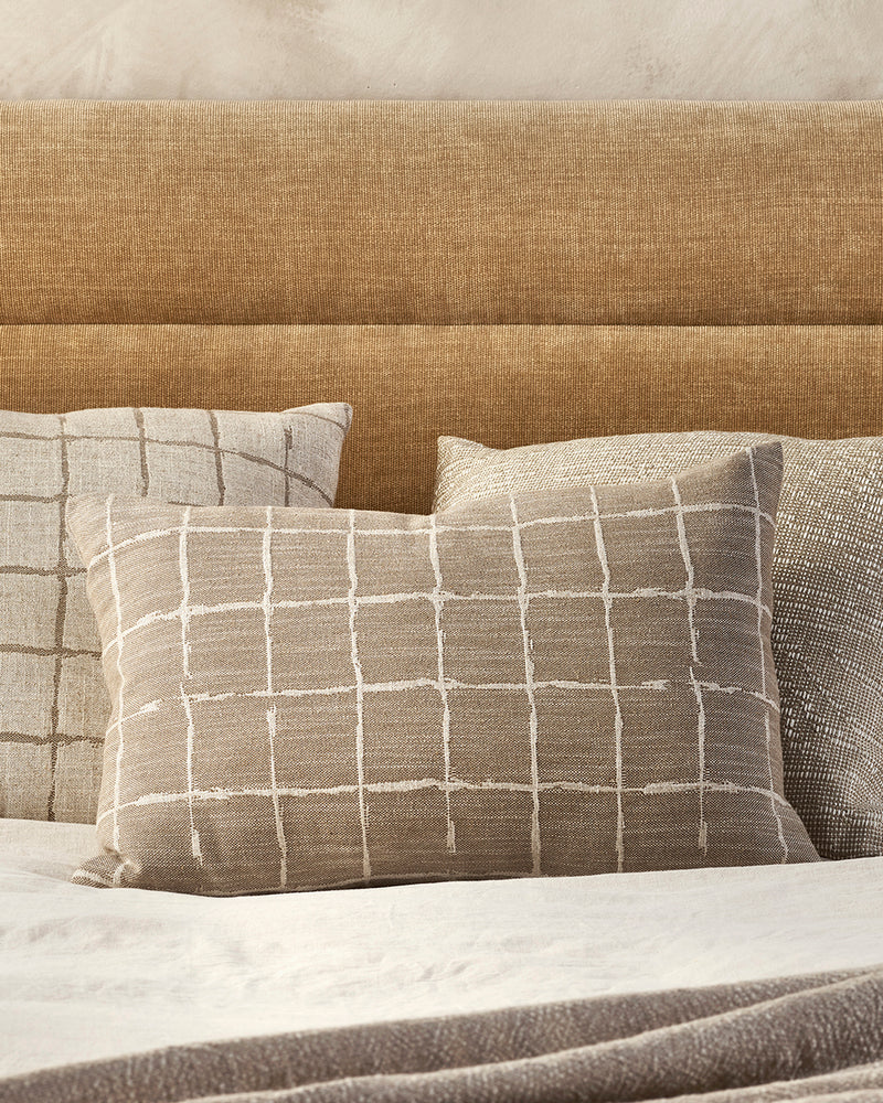 BAYA Johnson Cushion - Taupe - 40 x 60cm