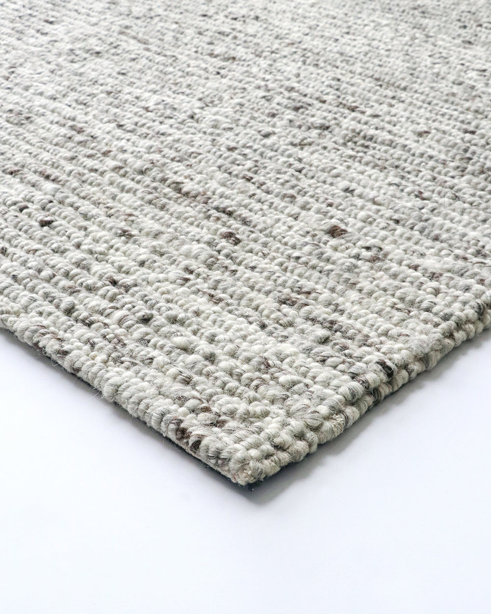 BAYA Karaka Floor Rug - Oyster Grey Rodwell and Astor Modern Eclectic Style