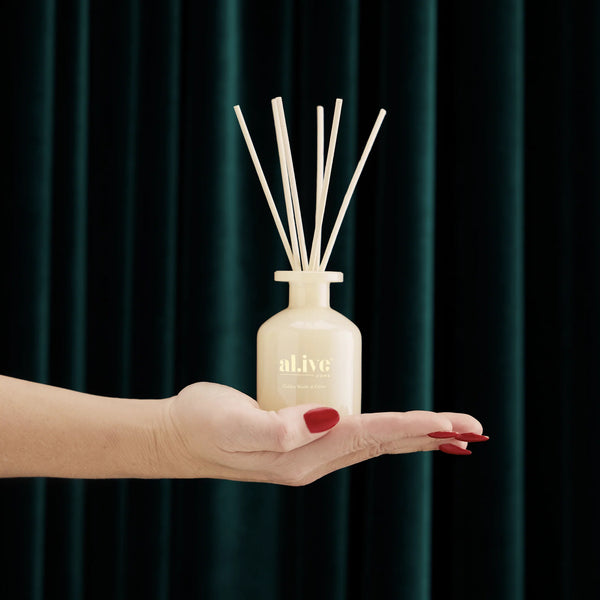 Al.ive Body Mini Reed Diffuser - Golden Wattle & Citrus Rodwell and Astor