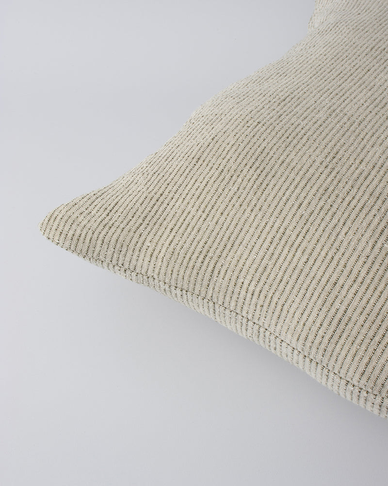 BAYA Sandridge Cushion - Linen/Khaki 50 x 50cm