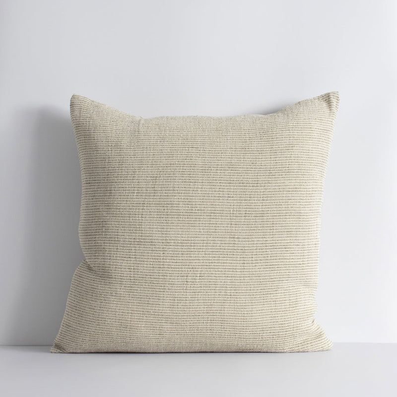 BAYA Sandridge Cushion - Linen/Khaki 50 x 50cm