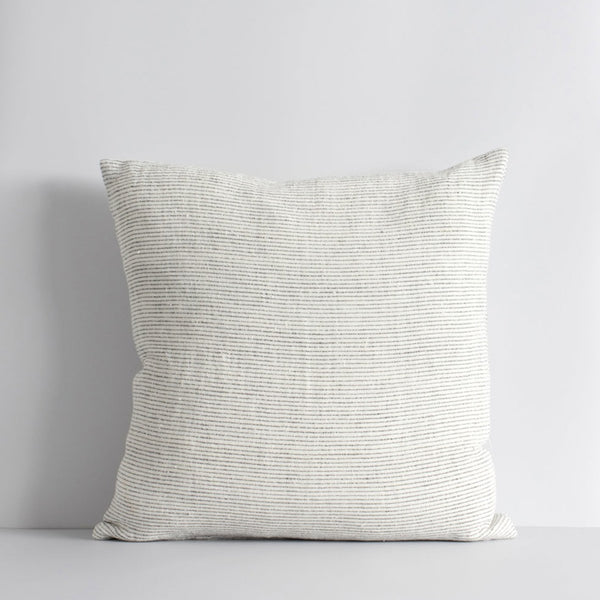 BAYA Sandridge Cushion - Off White/Lead 50 x 50cm