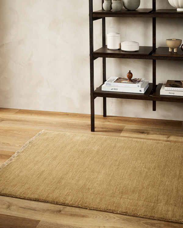 Sandringham Wool Floor Runner - Fenugreek