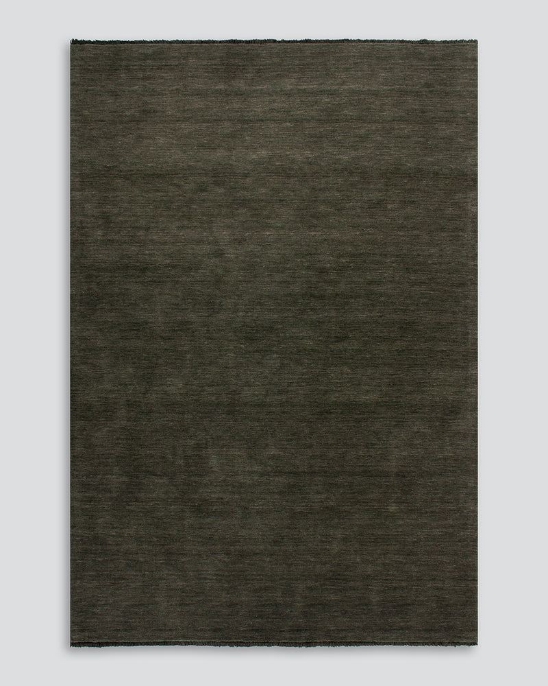 BAYA Sandringham Handknotted Wool Rug - Forest