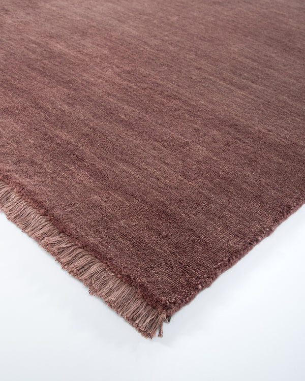 BAYA Sandringham Handknotted Wool Rug - Merlot