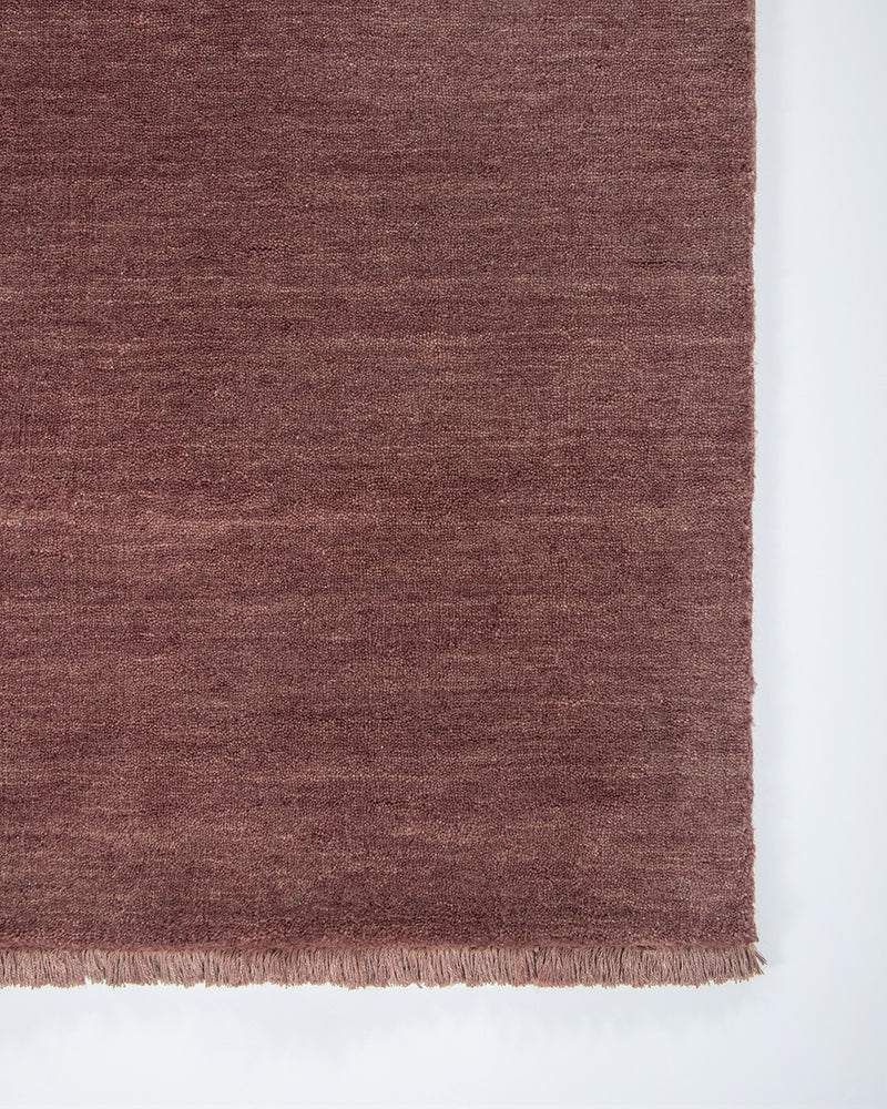 BAYA Sandringham Handknotted Wool Rug - Merlot