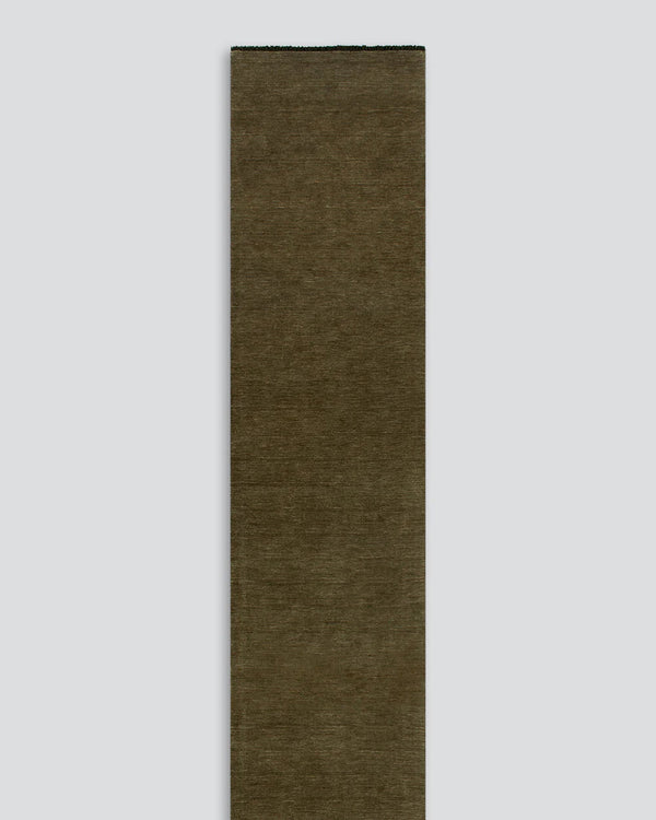 Sandringham Wool Floor Runner - Moss