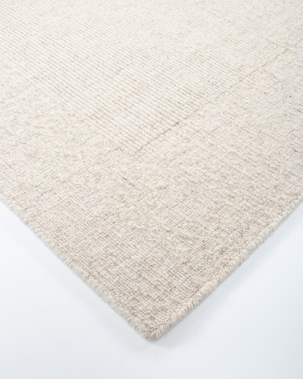 Vermont Wool Flatweave Rug - Light Sand