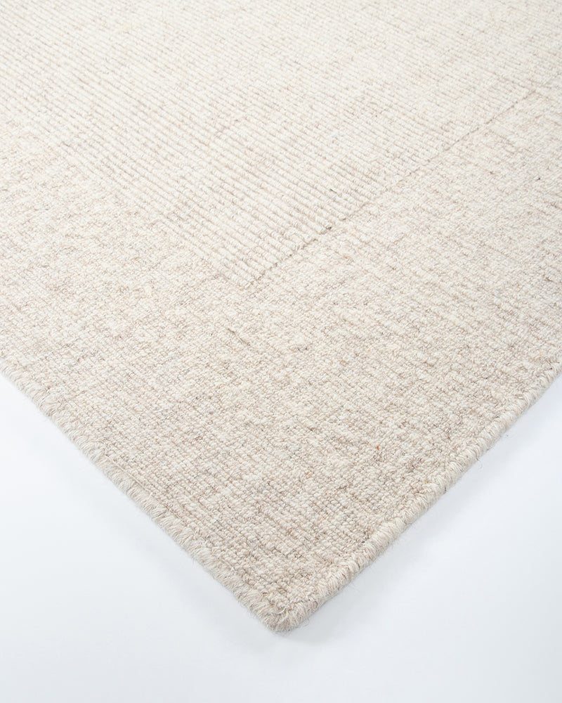 Vermont Wool Flatweave Rug - Light Sand