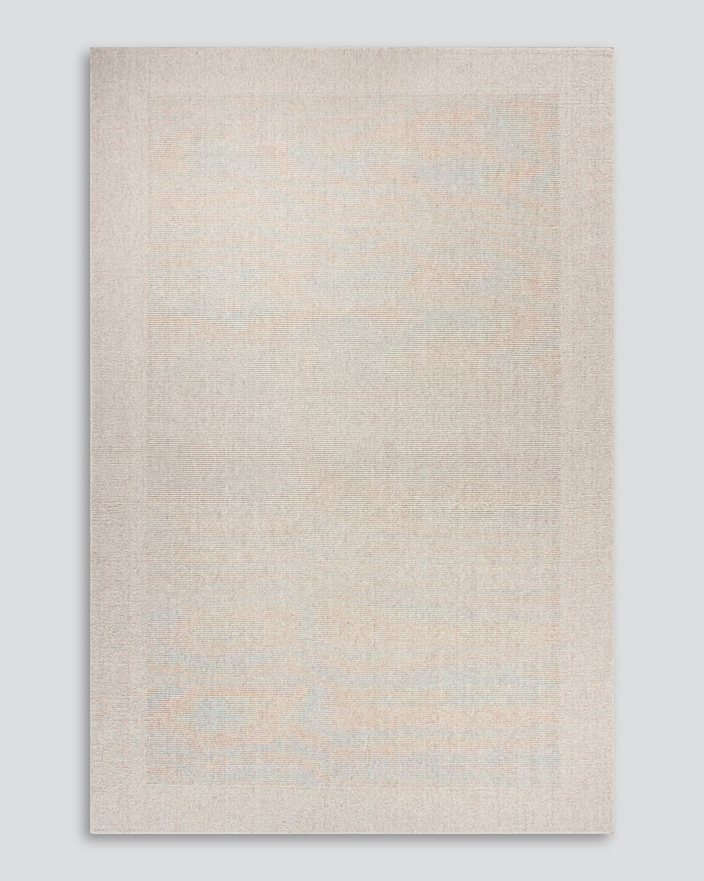 Vermont Wool Flatweave Rug - Light Sand