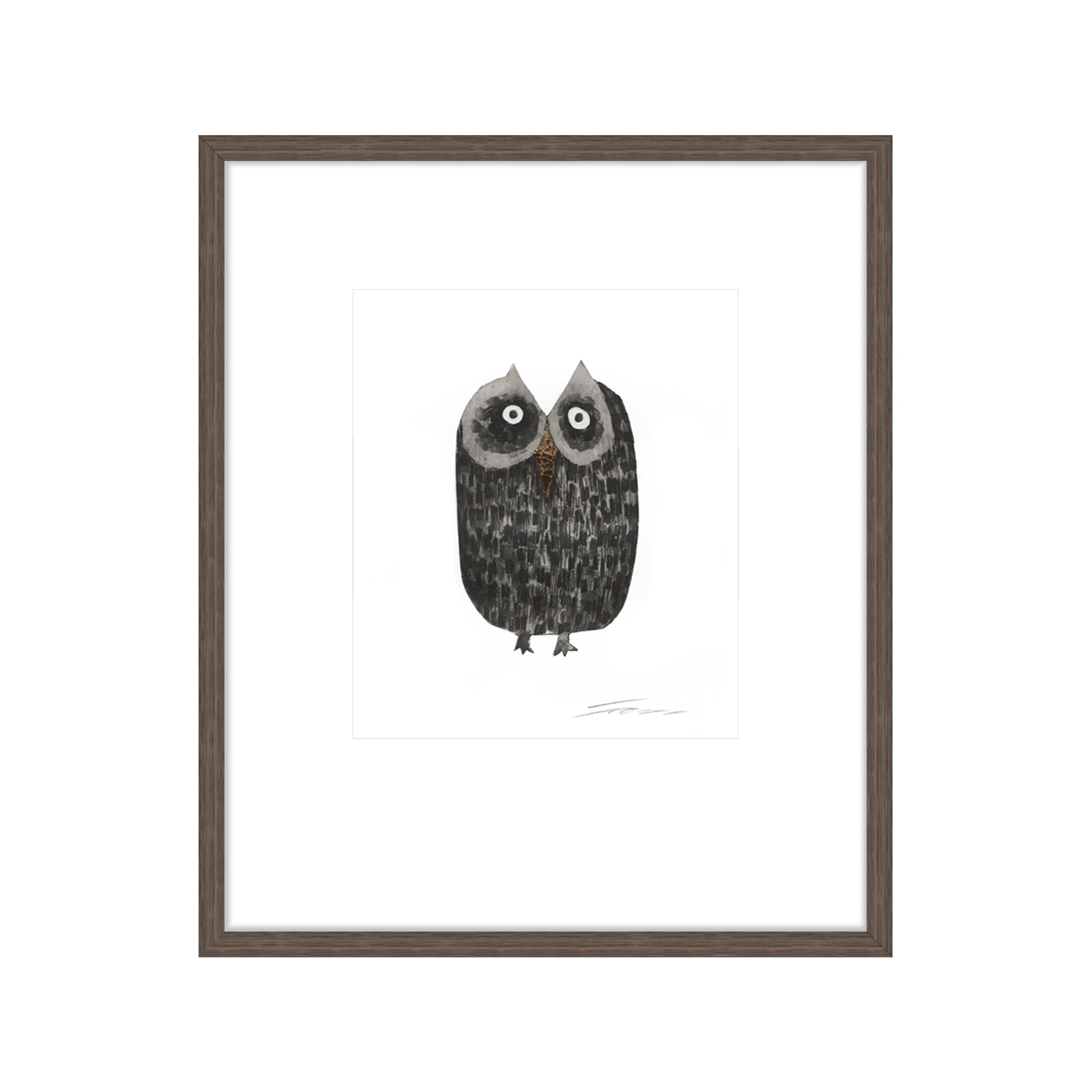 Rodwell and Astor - Otto The Owl - Framed Print