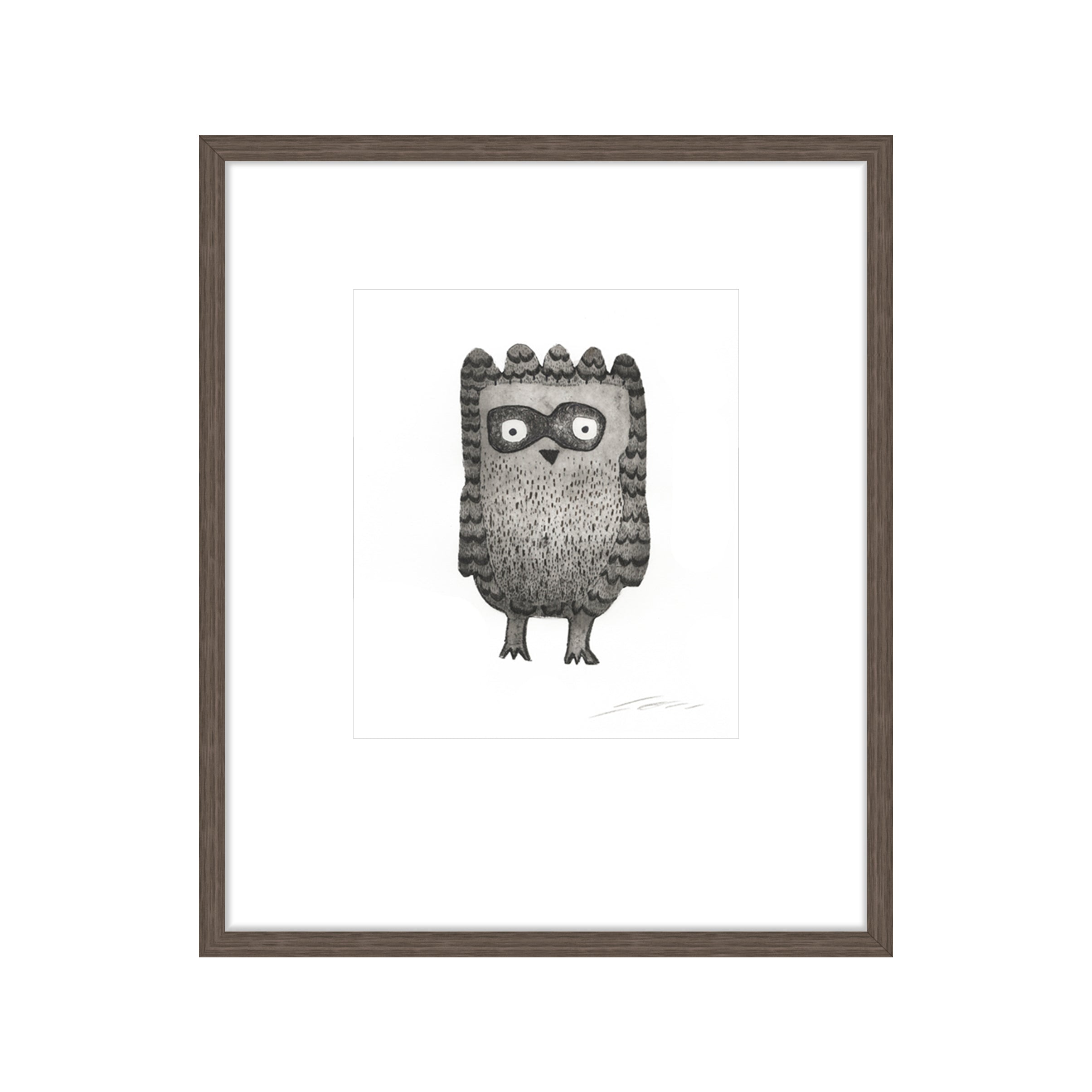 Rodwell and Astor - Ophelia The Owl - Framed Print