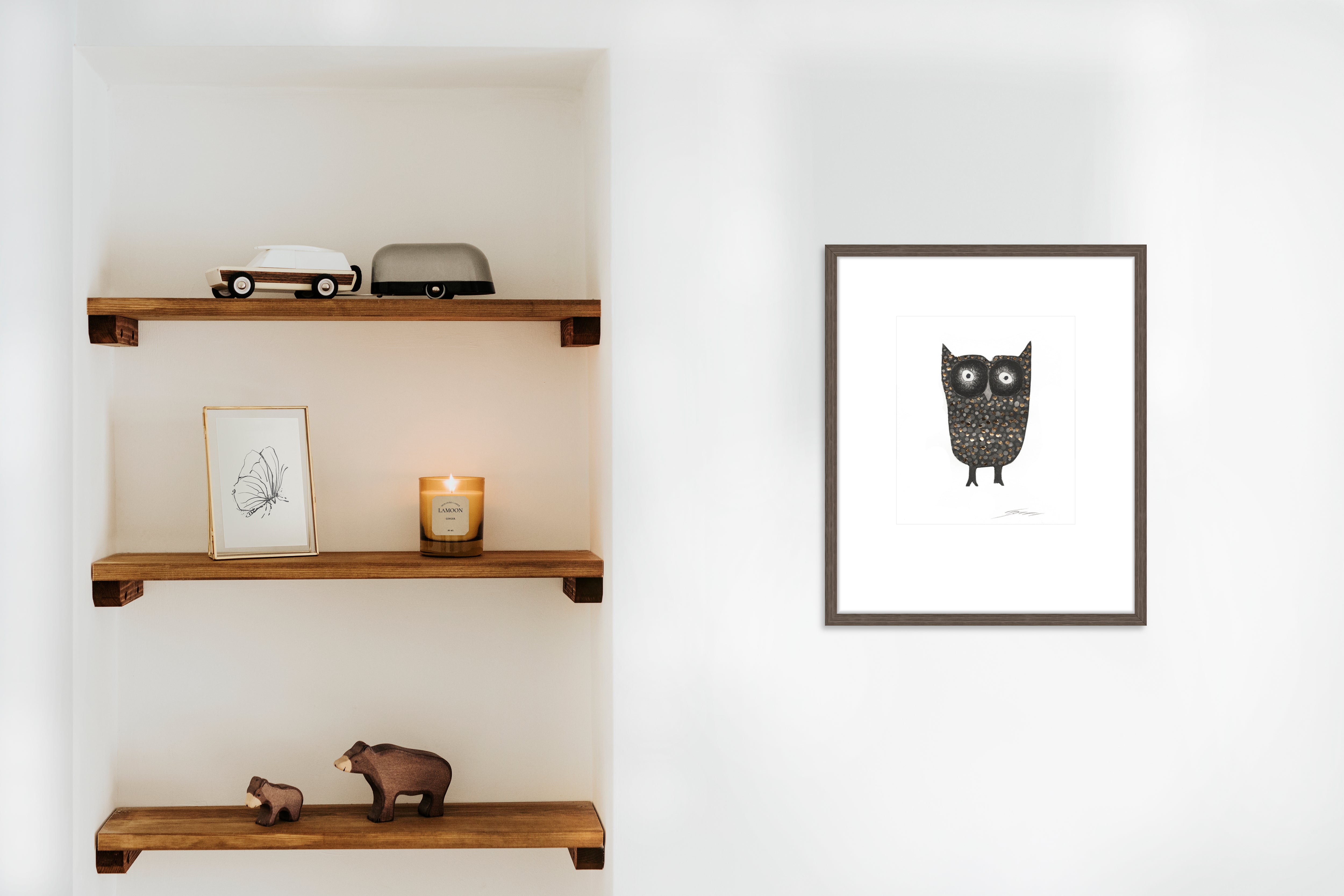 Rodwell and Astor - Hootie The Owl - Framed Print