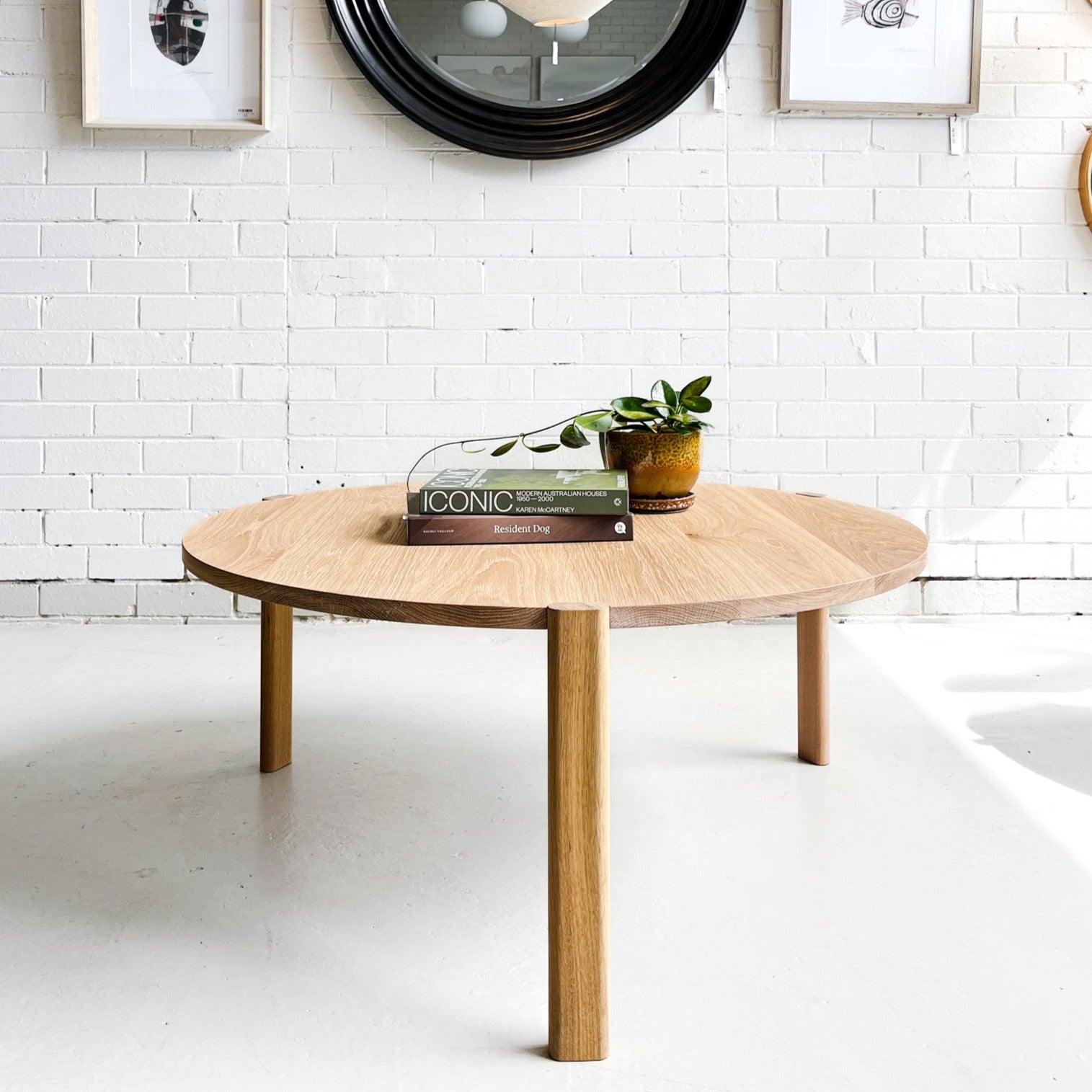 DUNCAN RODWELL Leonard Coffee Table - American Oak Australian Made Furniture Rodwell and Astor Brunswick