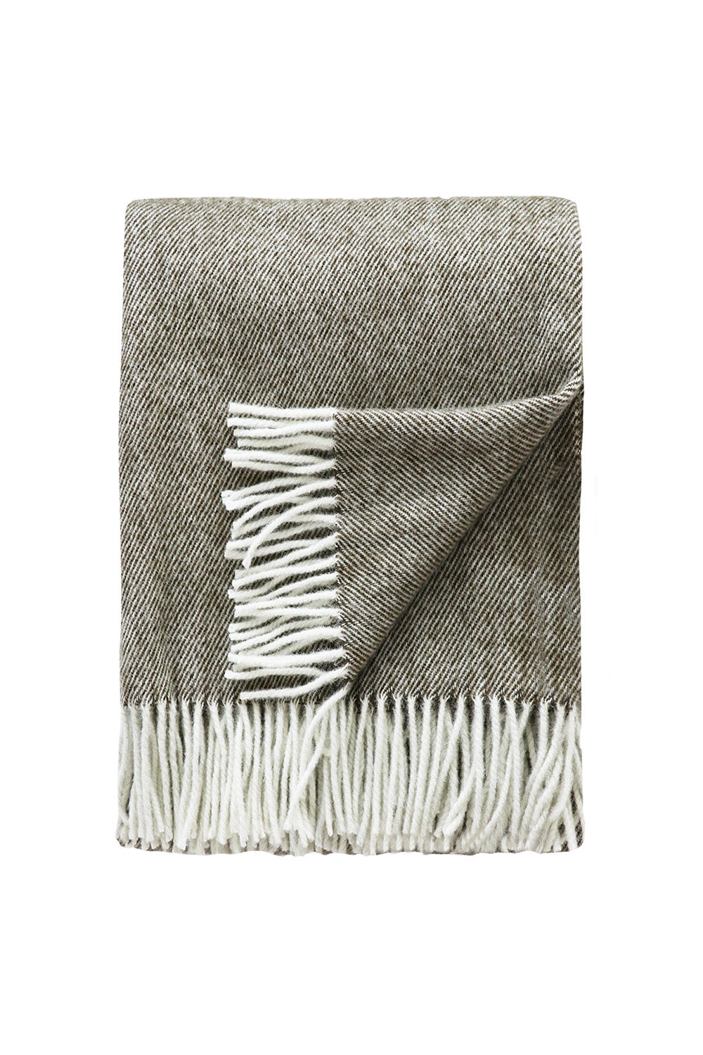 MULBERI Martinborough Wool Throw - Olive 150 x 180