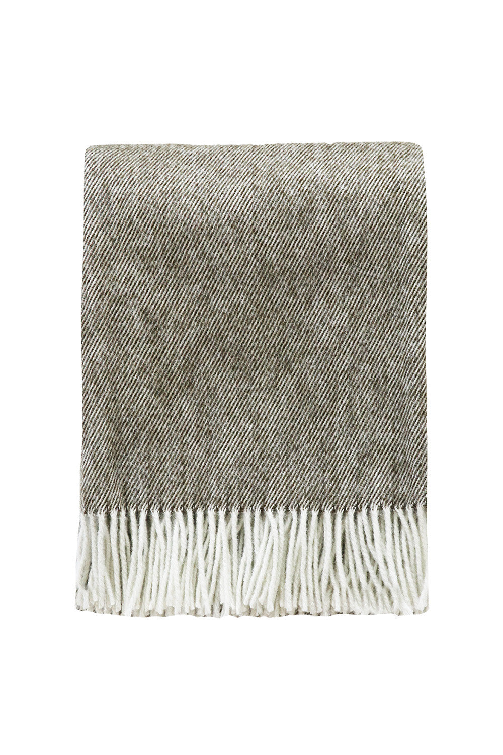 MULBERI Martinborough Wool Throw - Olive 150 x 180