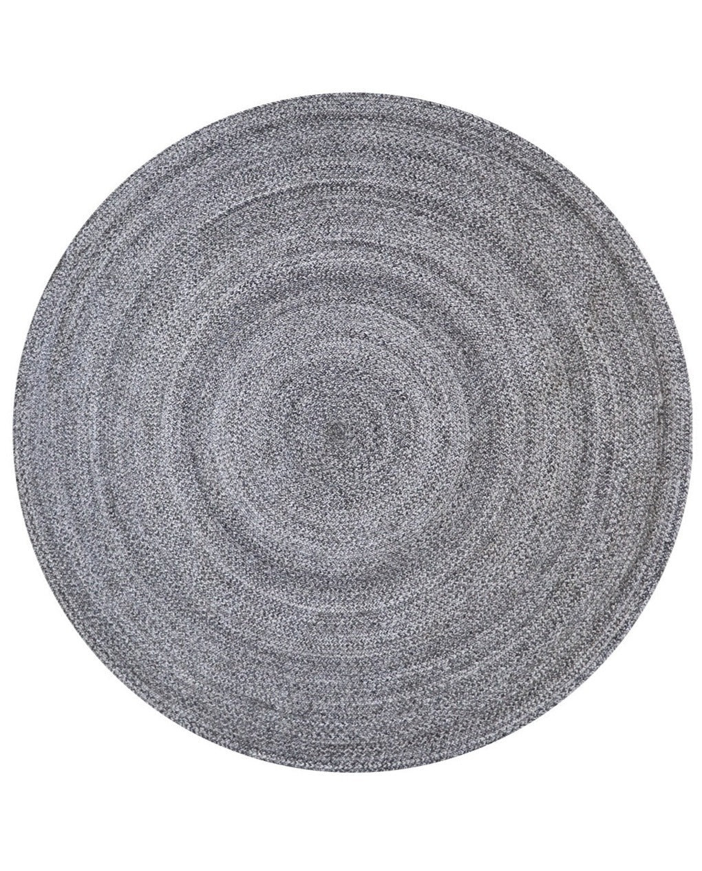 BAYA Mornington Indoor Outdoor Round Rug - Dark Pebble