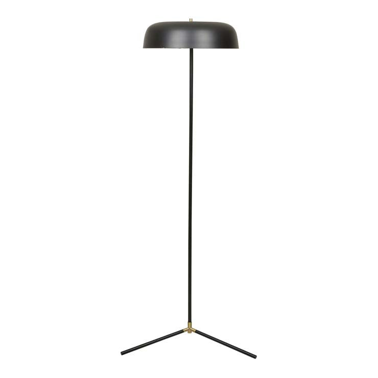 Easton Canopy Floor Lamp - Matte Black Rodwell and Astor Lamps